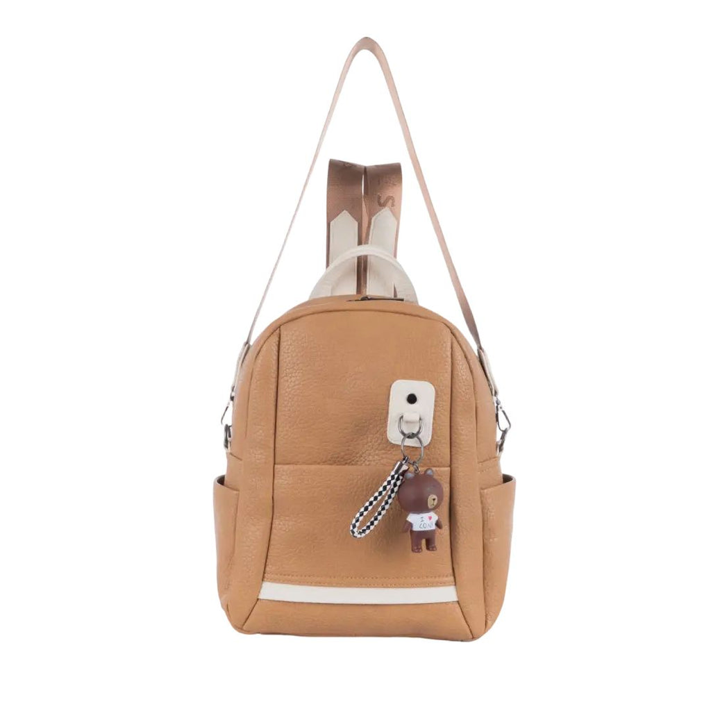 Luxury Practical Leather Backpack Model B72 - Daily Backpack