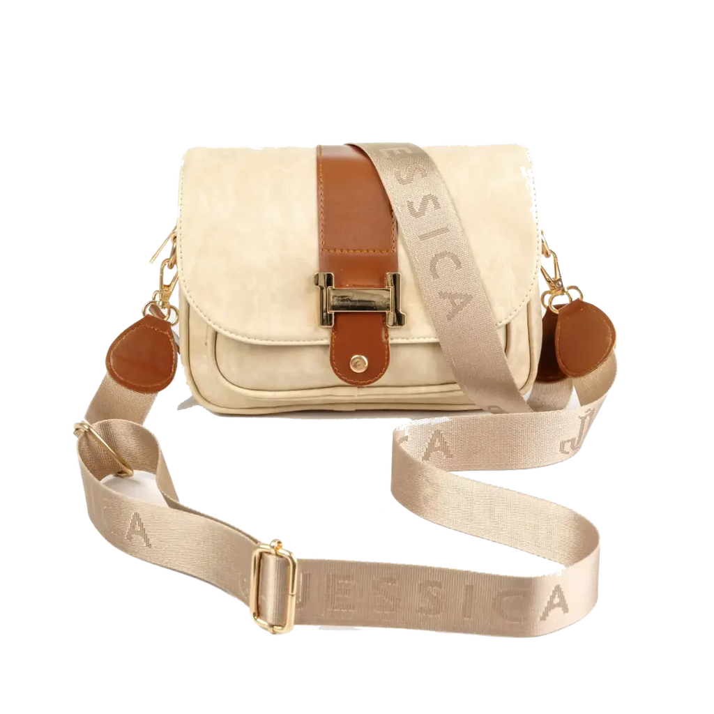 Women's Genuine Leather Crossbody Bag Model S41 - A Small, Stylish Bag for Errands and Evenings