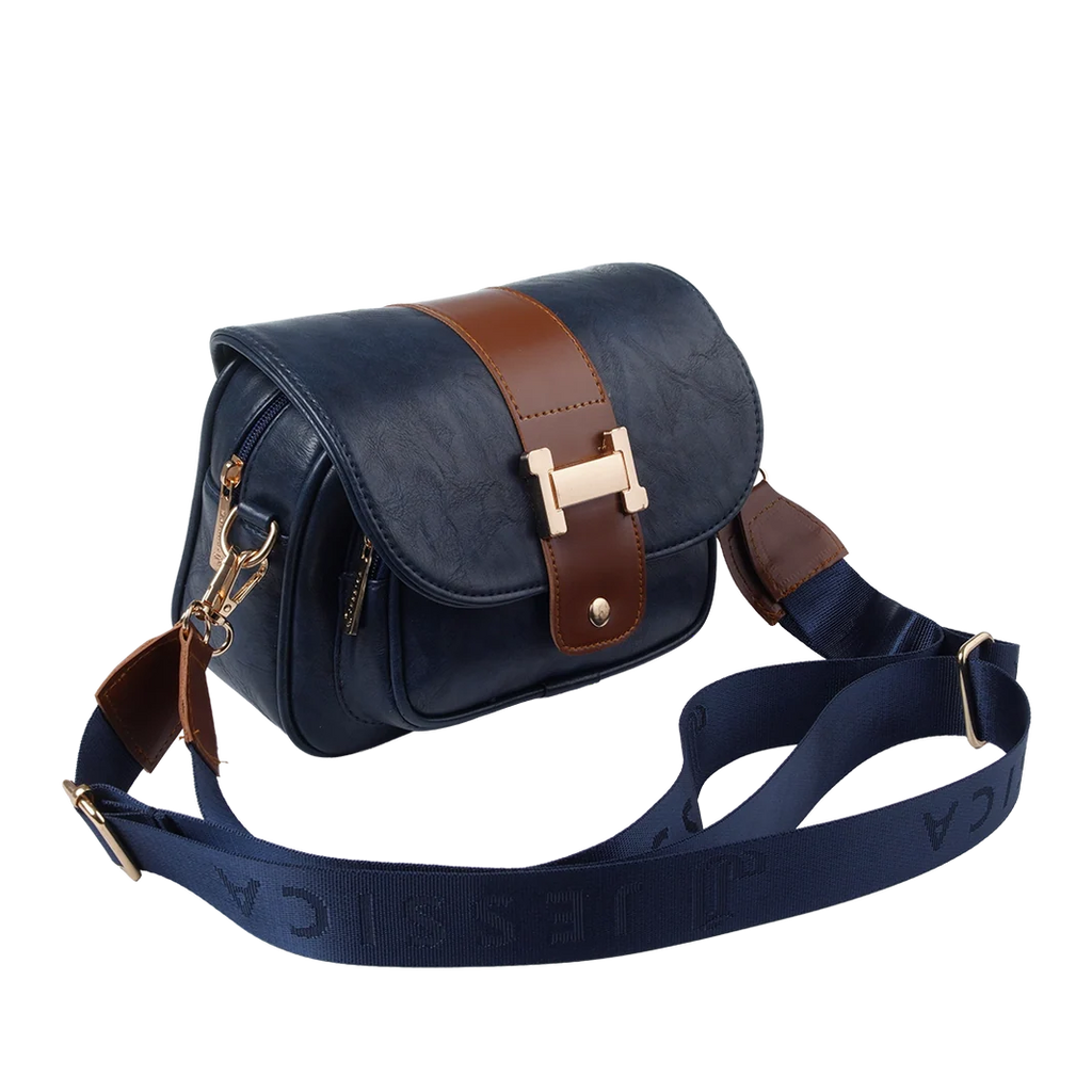 Women's Genuine Leather Crossbody Bag Model S41 - A Small, Stylish Bag for Errands and Evenings