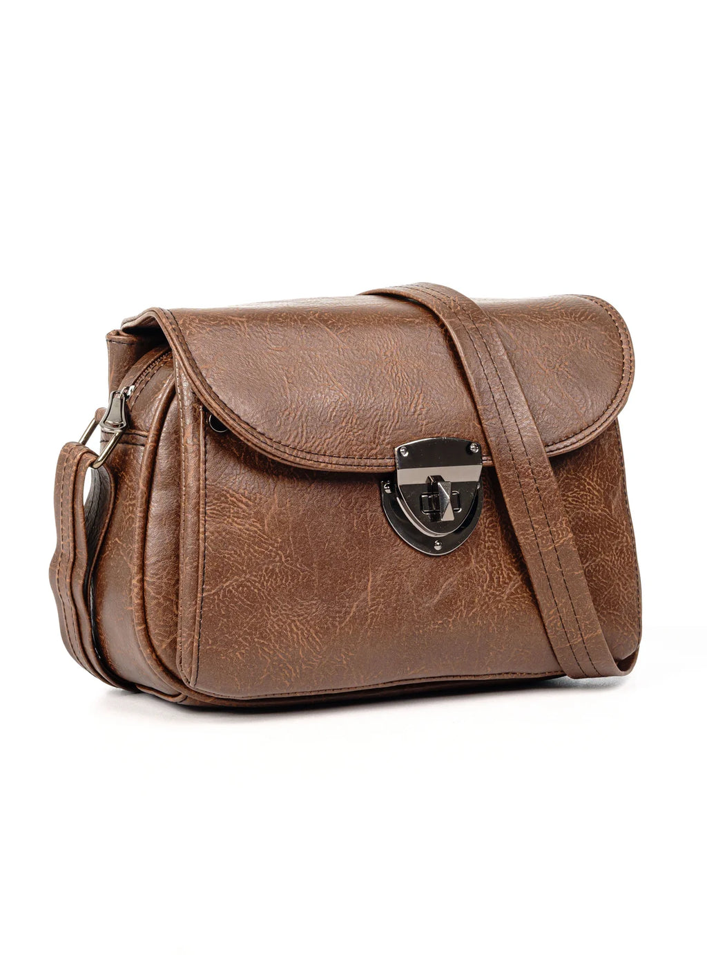 Women's Genuine Leather Crossbody Bag Model Y20 - A bag for work, university, and everyday outings