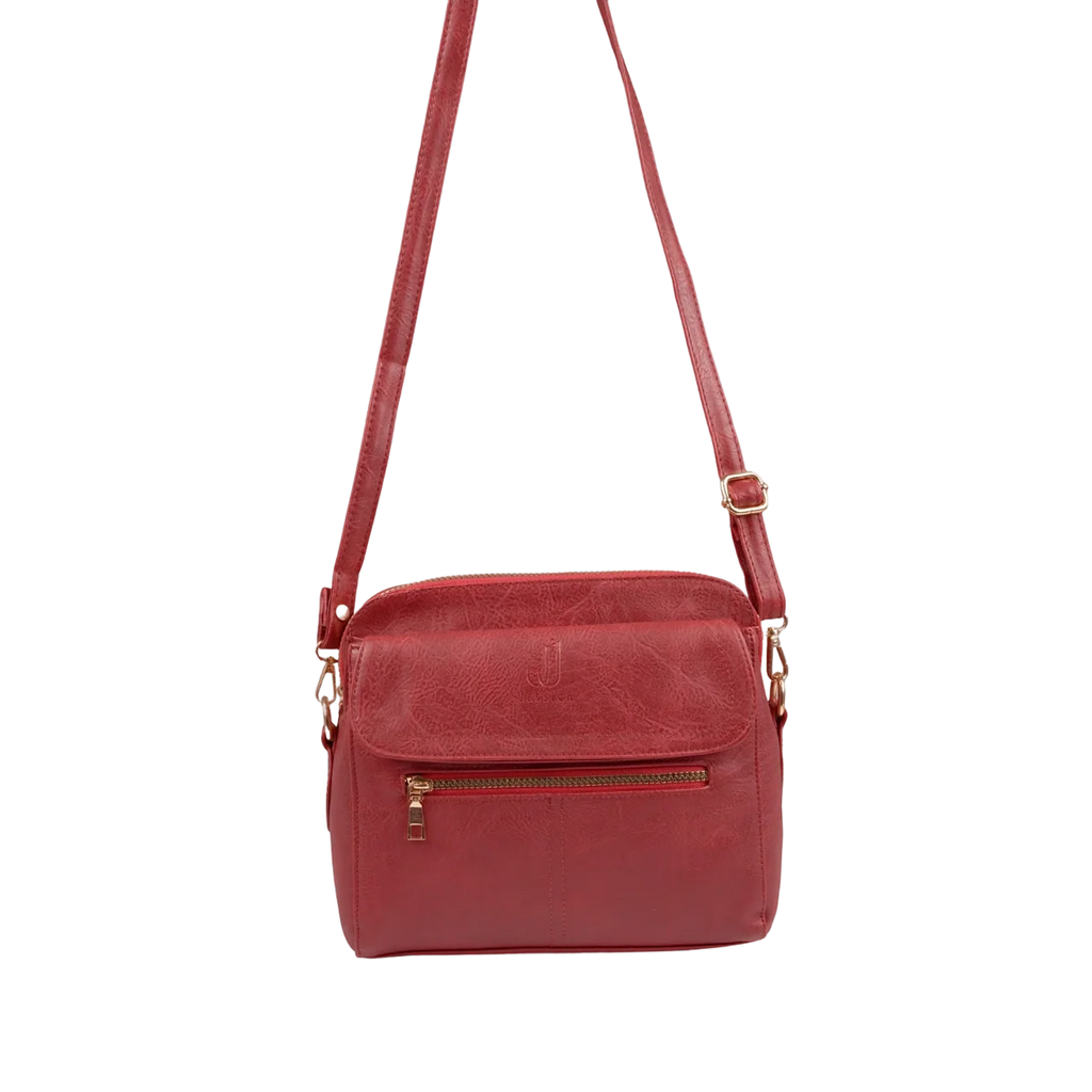 S50 Medium-Sized Imported Leather Crossbody Bag – Practical and Stylish for Everyday Use