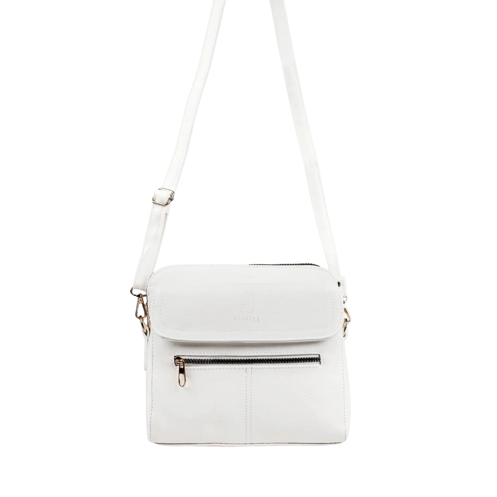 S50 Medium-Sized Imported Leather Crossbody Bag – Practical and Stylish for Everyday Use